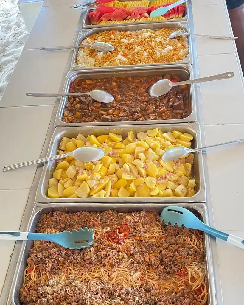 Dominican buffet
