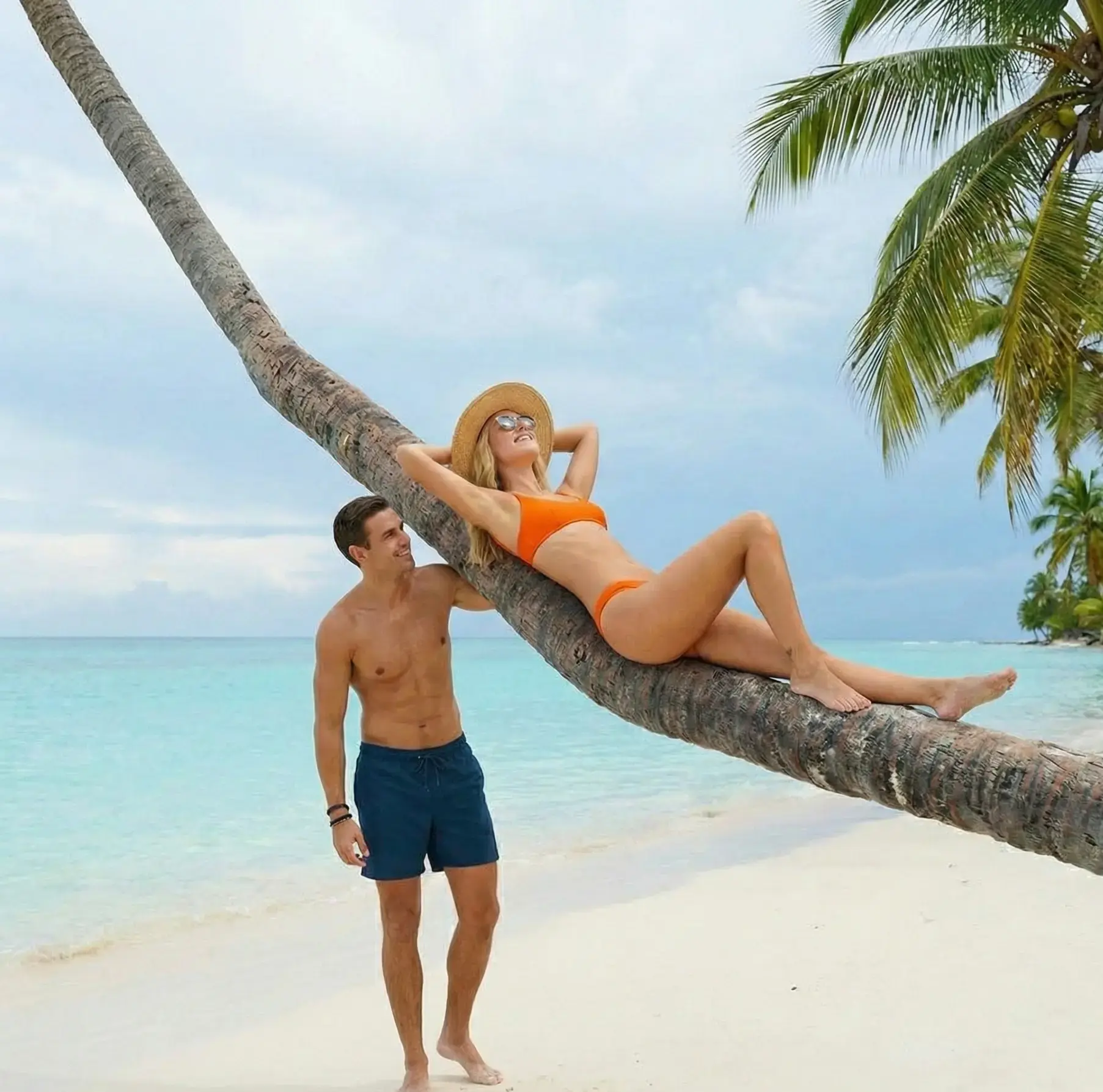 Couple in Saona Island